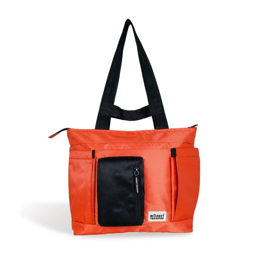 Breeze Laptop Tote Bag | Orange