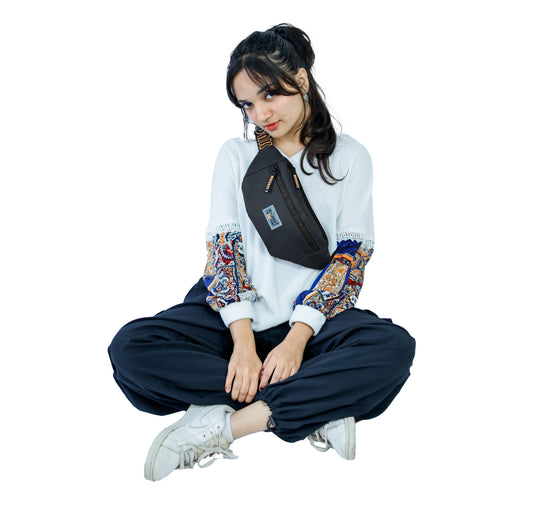 Ghost Fanny Pack – A Perfect Fusion of Style and Utility | Black