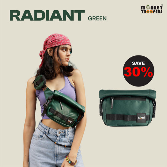 Radiant Crossbody | Green