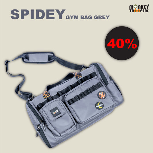 Spidey Duffle Bag | Grey